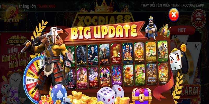 Giới thiệu ứng dụng chơi game trên điện thoại của cổng game Xocdia88